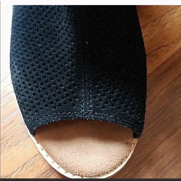 Toms black peep toe - Picture 3 of 4